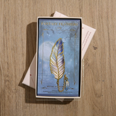 可定制羽毛書籤